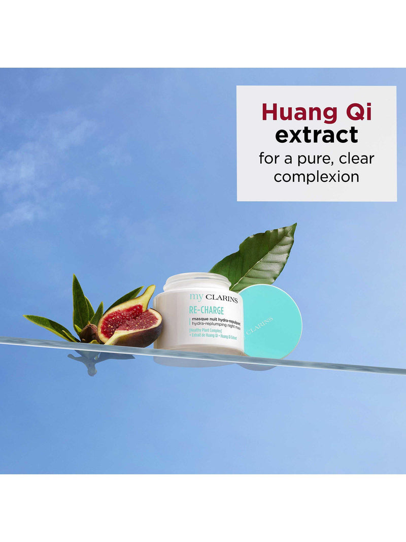 Clarins Recharge Hydra-Replumping night mask 50ml, imported from the UK