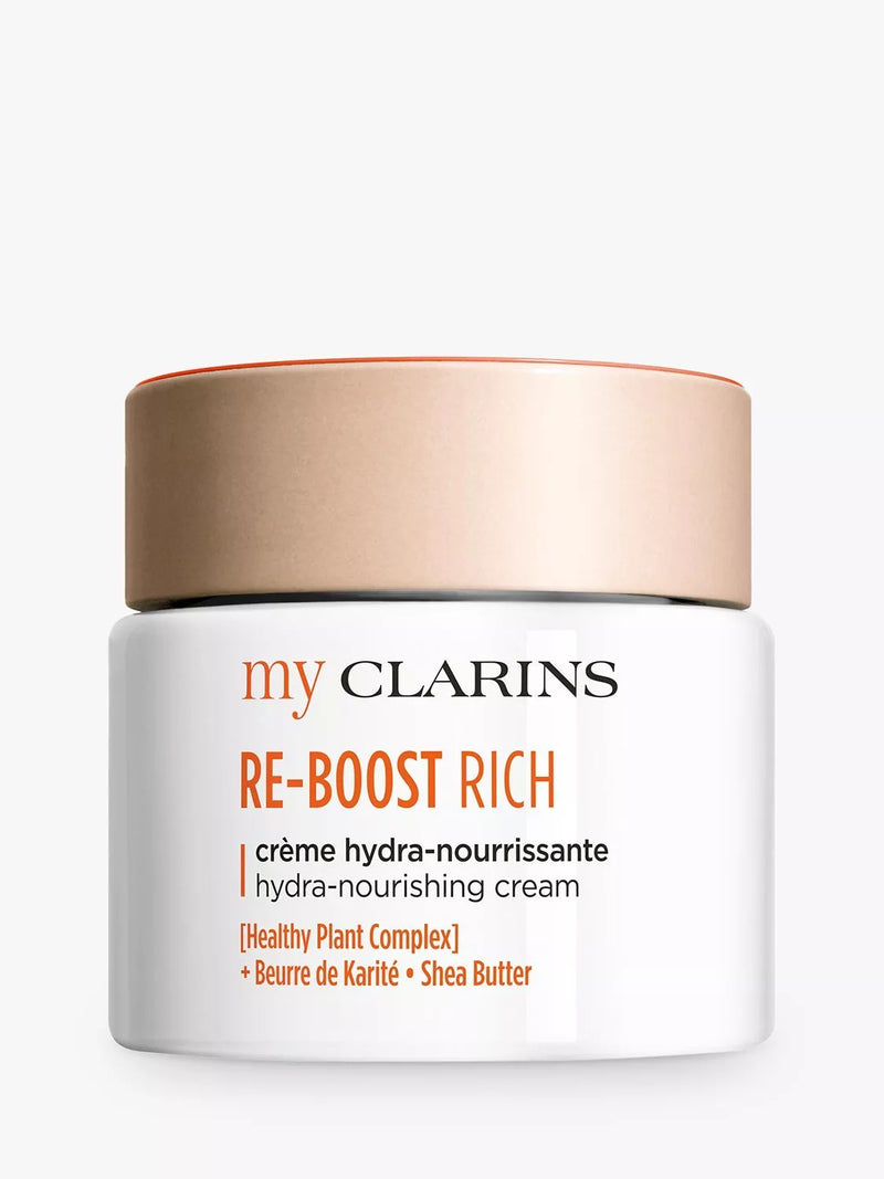 Clarins RE-BOOST rich hydra-nourishing face cream 50ml, UK version