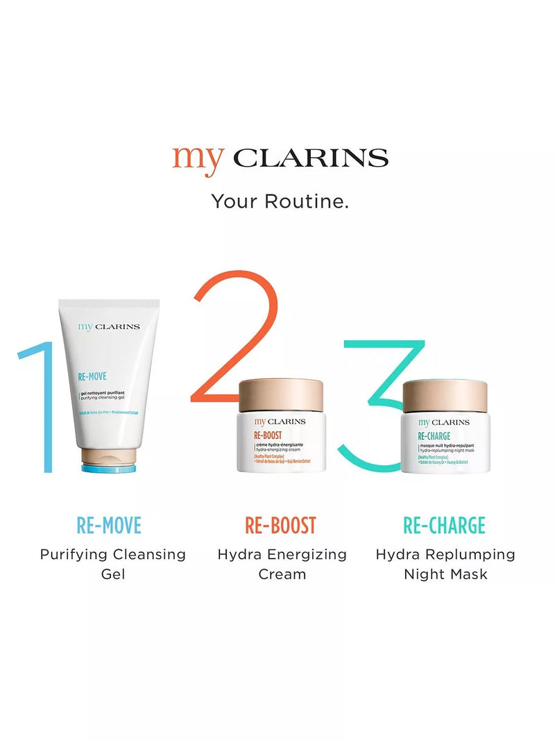 Clarins RE-BOOST Hydra-Energising Cream 50ml, imported from the UK