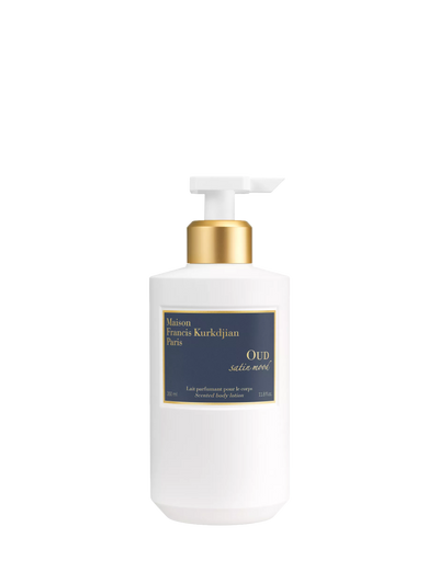 John Lewis Maison Francis Kurkdjian Oud Satin Mood Scented Body Lotion 350ml- Buy online at McGrocer