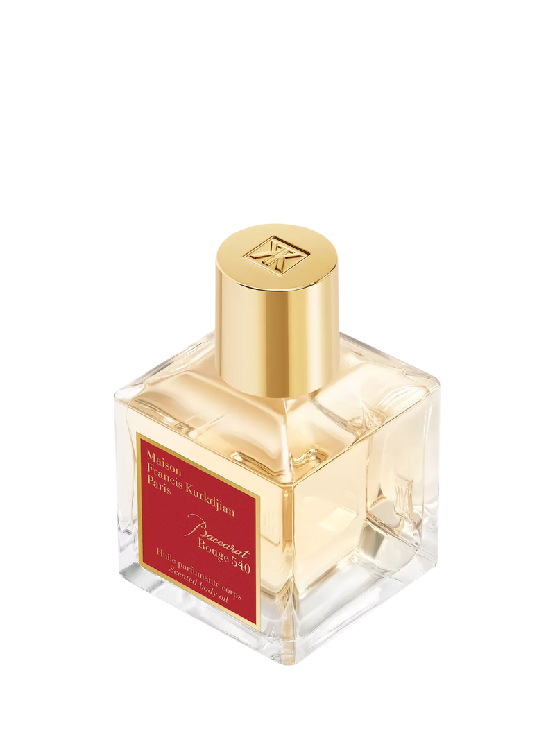 Maison Francis Kurkdjian Baccarat Rouge 540 scented body oil 70ml, imported from the UK