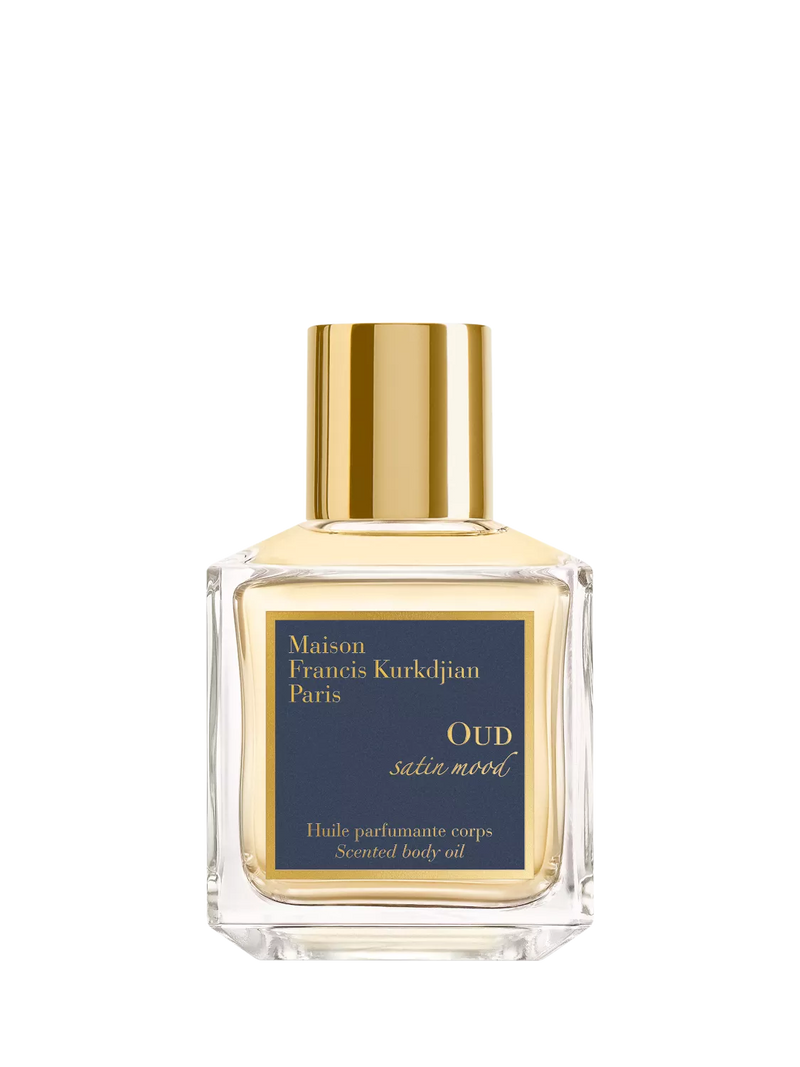 Maison Francis Kurkdjian Oud Satin Mood scented body oil 70ml (British brand)
