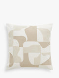 John Lewis woven geo cushion imported from the UK