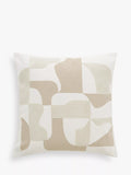 John Lewis woven geo cushion imported from the UK