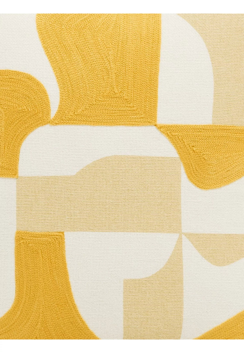 John Lewis Align Cushion - Yellow