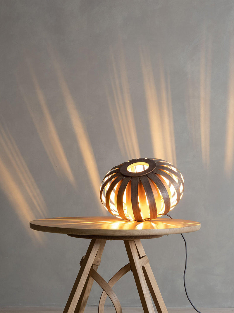 Tom Raffield Urchin table lamp medium, UK version