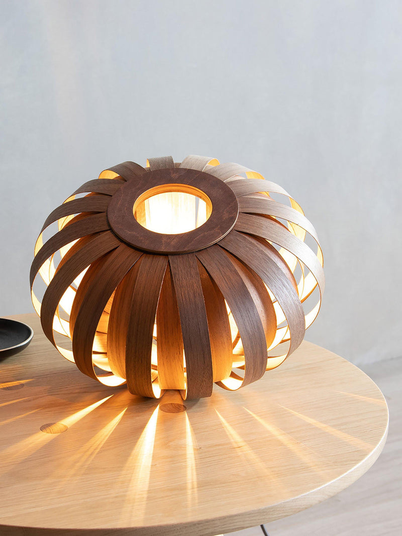 Tom Raffield Urchin table lamp medium, UK version