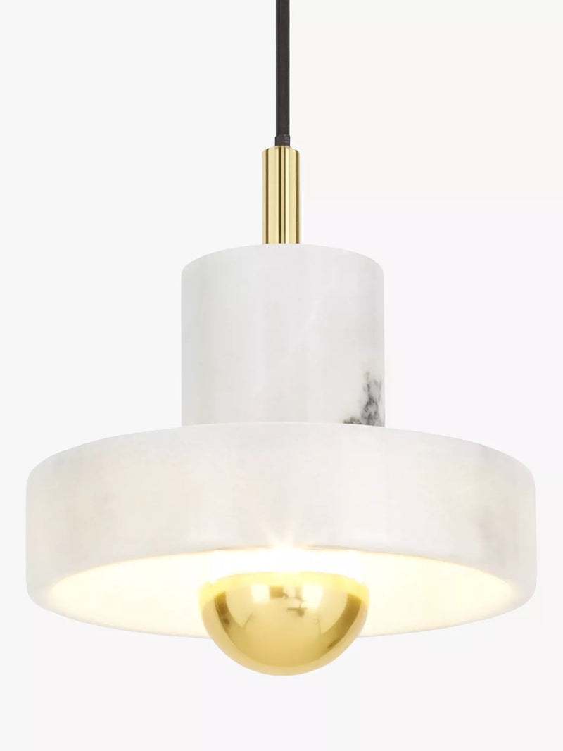 Tom Dixon Stone marble pendant ceiling light 14x18x18cm - British product