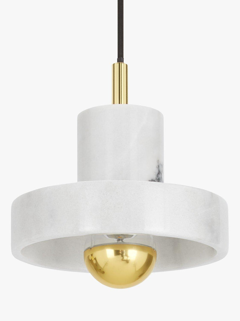 Tom Dixon Stone marble pendant ceiling light 14x18x18cm - British product