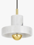 Tom Dixon Stone marble pendant ceiling light 14x18x18cm - British product