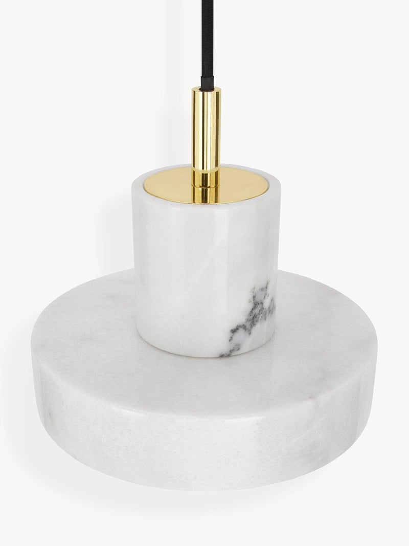 Tom Dixon Stone marble pendant ceiling light 14x18x18cm - British product