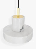 Tom Dixon Stone marble pendant ceiling light 14x18x18cm - British product