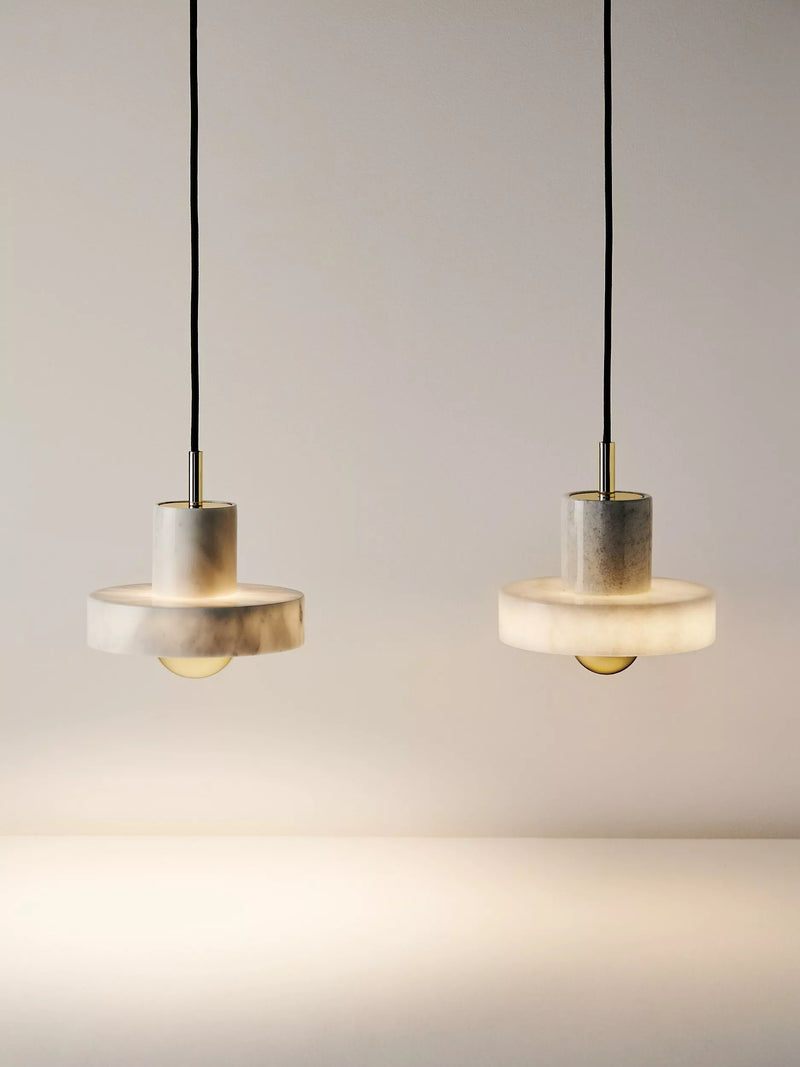 Tom Dixon Stone marble pendant ceiling light 14x18x18cm - British product