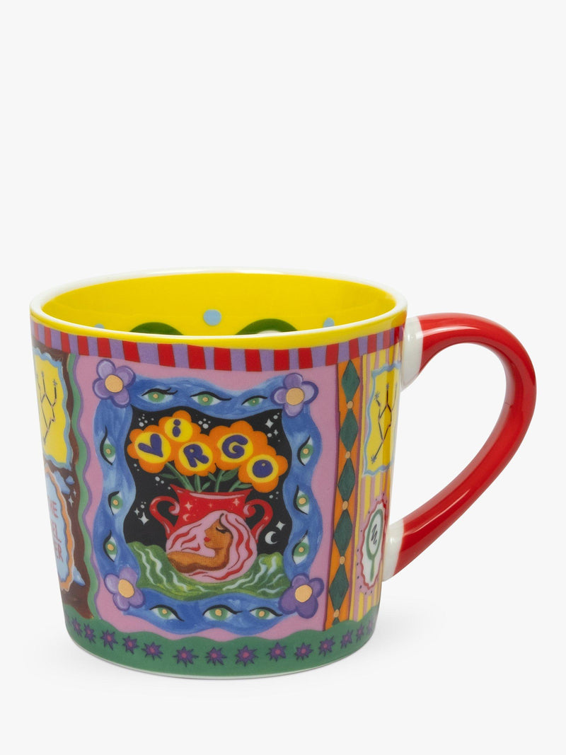 Eleanor Bowmer zodiac mug Aquarius 300ml - British product