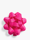 John Lewis fabric gift bow in pink, imported from the UK