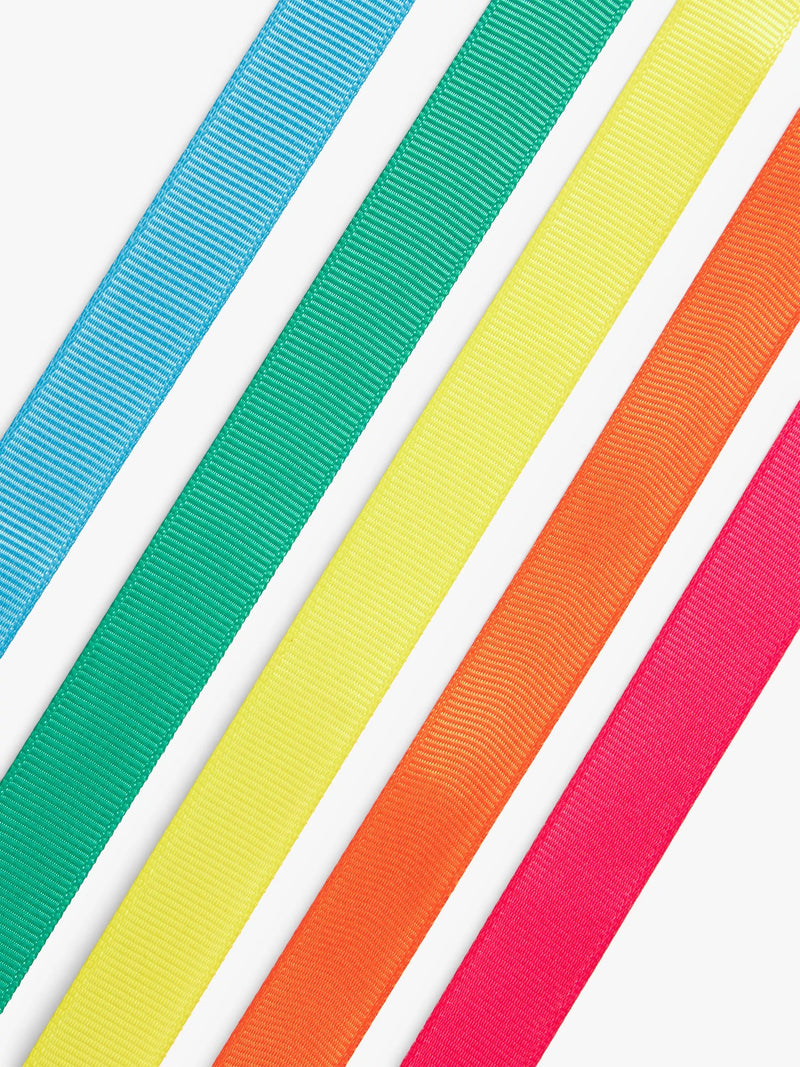 John Lewis Brights Gift Ribbons set of 5 multi (British brand)