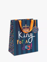 John Lewis Paper Salad King for a Day Medium Gift Bag- Buy online at McGrocer