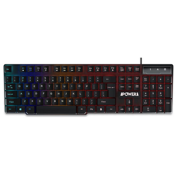 Power Gaming Recon Ocelot RGB keyboard - British product