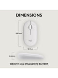 Souris sans fil Logitech Pebble Mouse 2 M350s - Produit britannique