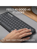 Logitech Pebble Keys 2 K380s wireless keyboard, UK version