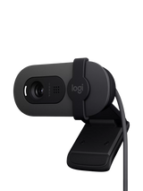 John Lewis Logitech Brio 100 Full HD 1080p Webcam, Graphite- Buy online at McGrocer