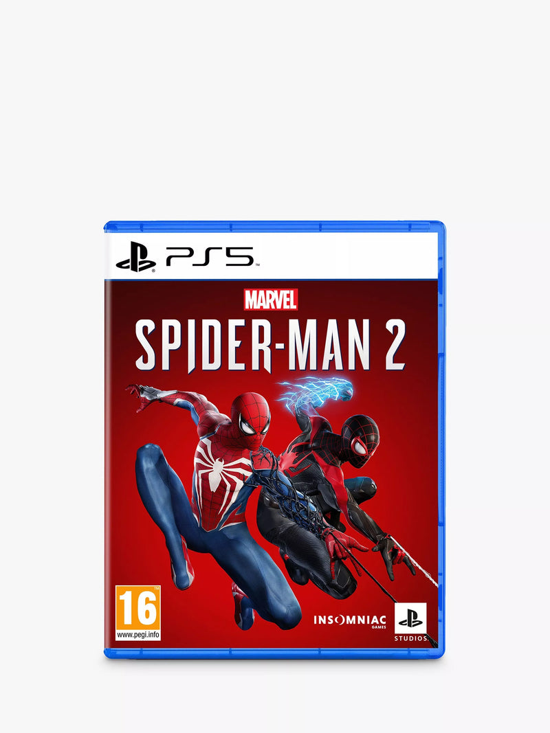 Sony Marvel's Spider-Man 2 PS5 video game disc, imported from the UK