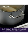 Circulon ScratchDefense non-stick stockpot and lid 24cm - British product
