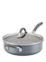 John Lewis Circulon ScratchDefense Non-Stick Saute Pan with Lid and Helper Handle 28cm- Buy online at McGrocer