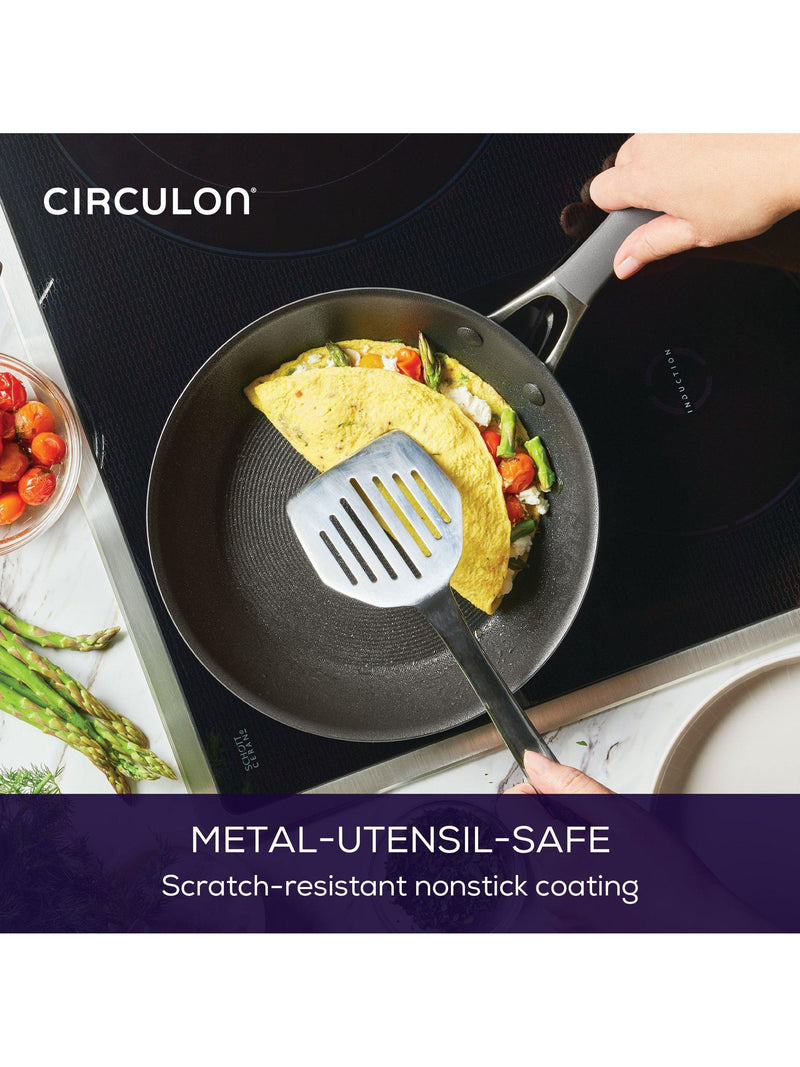 Circulon ScratchDefense wok 34cm with helper handle (British brand)