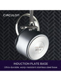 Circulon ScratchDefense saucepan set 3 piece, imported from the UK