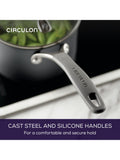 Circulon ScratchDefense saucepan set 3 piece, imported from the UK
