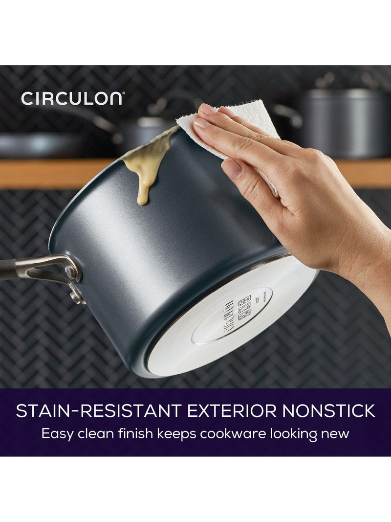 Circulon ScratchDefense non-stick pan set 5 piece, imported from the UK
