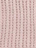 John Lewis Baby GOTS Organic Cotton Cellular Cotbed Blanket, 120 x 100cm - Plaster Pink