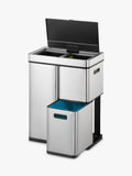 EKO stainless steel sensor bin 55L - British product