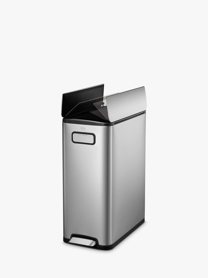 EKO Ecofly stainless steel pedal bin 45L - British product