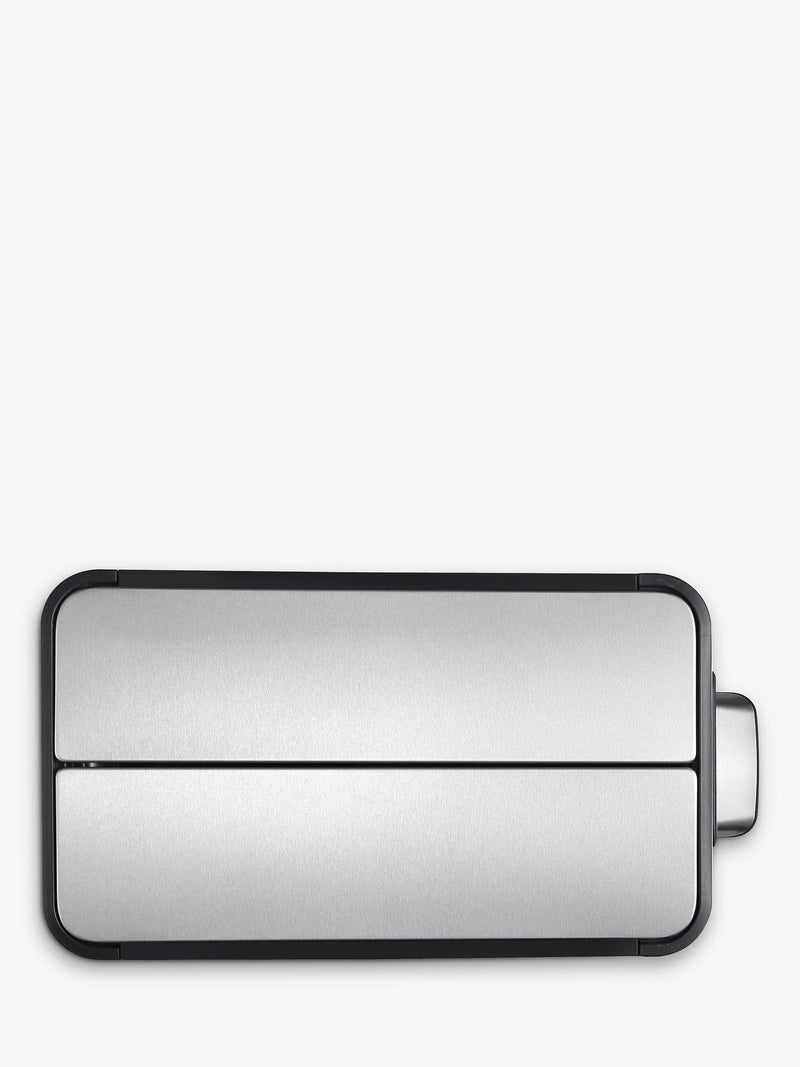 EKO Ecofly stainless steel pedal bin 45L - British product