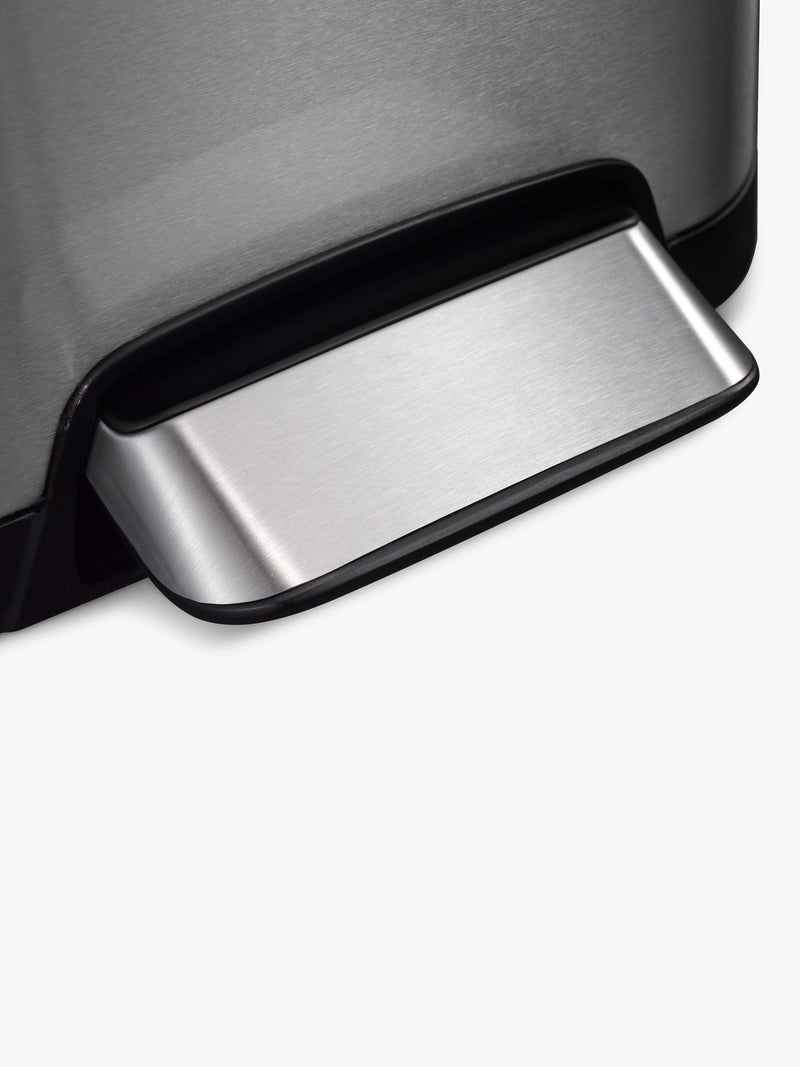 EKO Ecofly stainless steel pedal bin 45L - British product