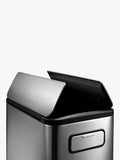 EKO Ecofly stainless steel pedal bin 45L - British product