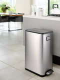 EKO Ecofly stainless steel pedal bin 45L - British product