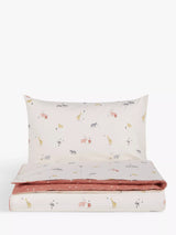 John Lewis John Lewis Kids Celestial Safari Pure Cotton Reversible Duvet Cover and Pillowcase Set, Multi, Cot/Cotbed- Buy online at McGrocer
