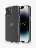 QDOS Hybrid Case for iPhone 15 clear, UK version