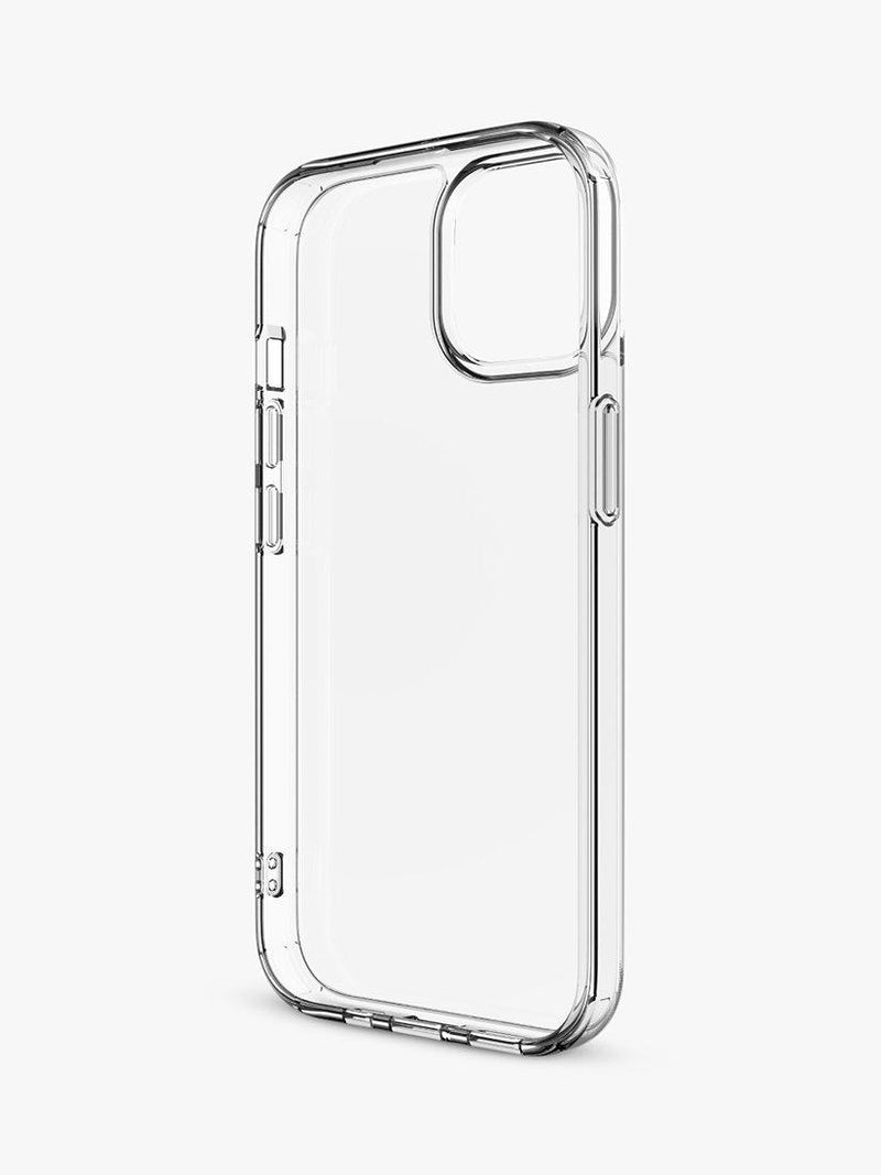 QDOS Hybrid Case for iPhone 15 clear, UK version