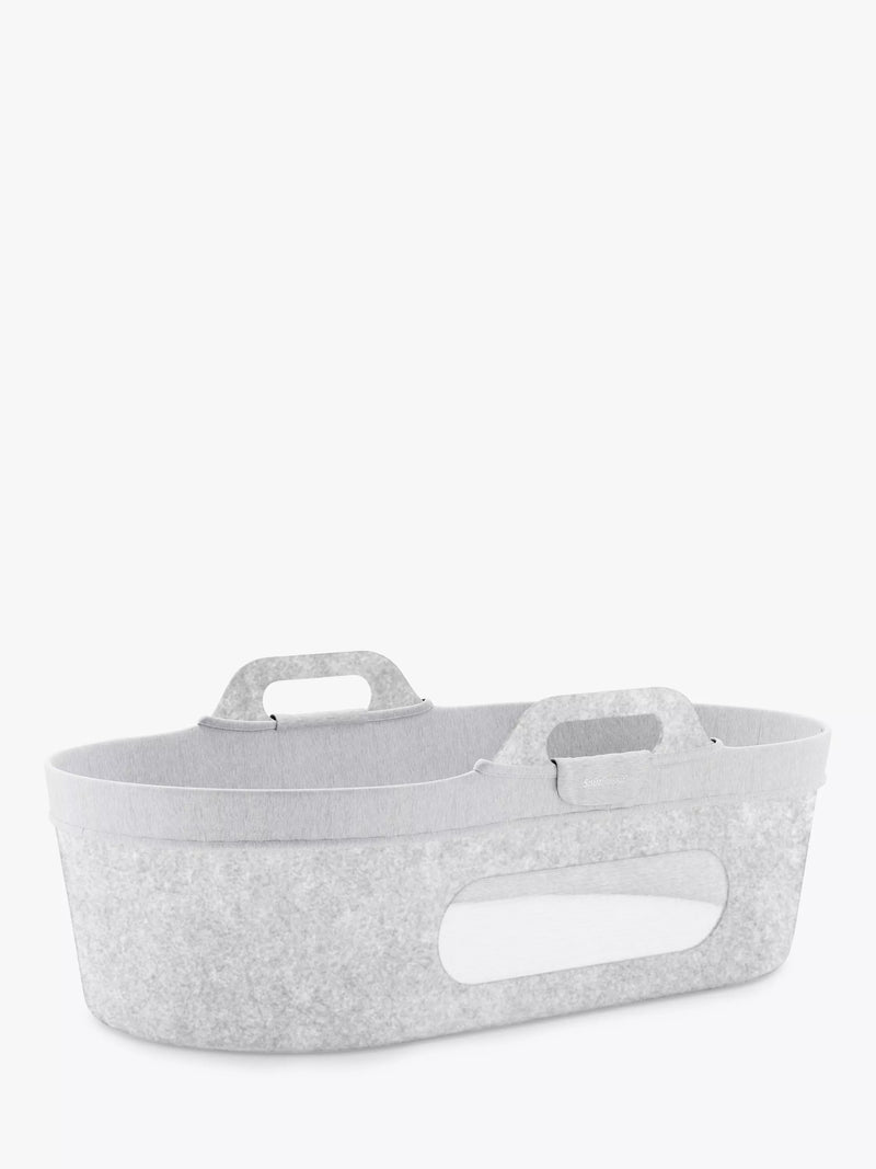 Snüz SnüzBaskit Fitted Liner, Light Grey Marl