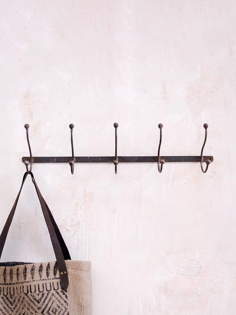 nkuku Rama 5 Hook Coat Rack, UK version