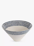 nkuku Indigo Drop serving bowl 30cm (British brand)