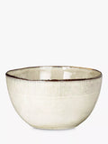 nkuku Malia stoneware serving bowl cream 24cm (British brand)