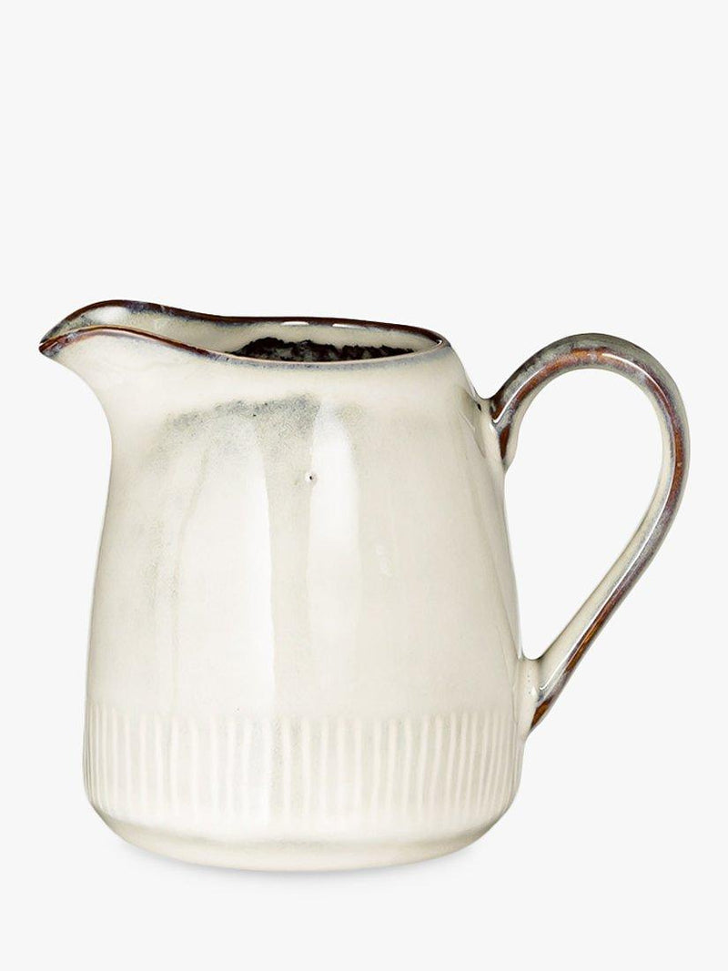 nkuku Malia stoneware milk jug cream 290ml (British brand)