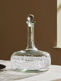 nkuku Anara etched clear glass decanter 750ml (British brand)