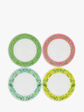 Designers Guild Ikebana Porcelain Dinner Plate Set Of 4 27Cm Multi