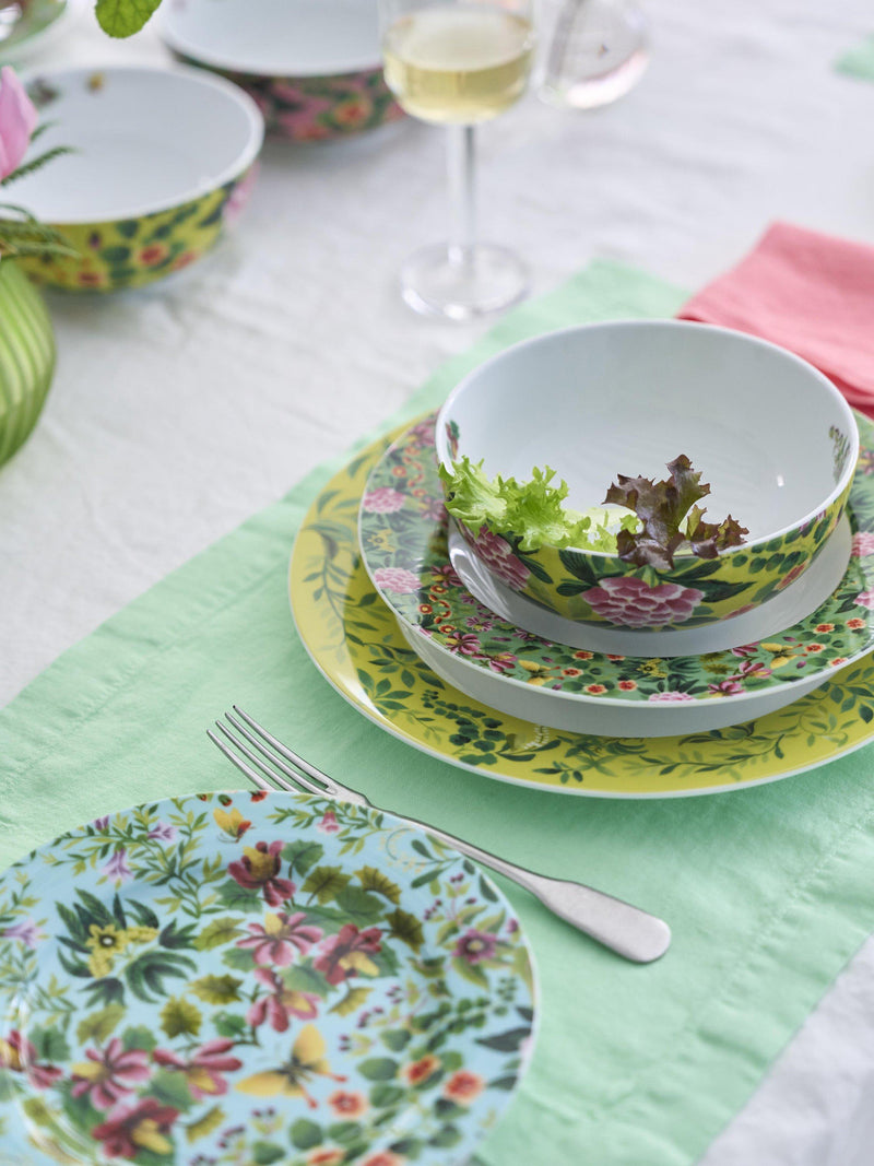 Designers Guild Ikebana porcelain side plates set of 4 - British product